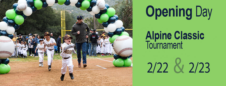 Opening Day & Tournament 2/22 - 2/23